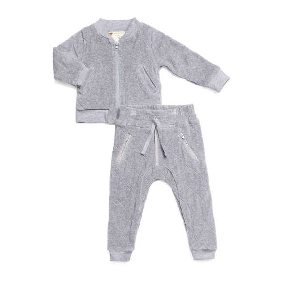 Monica + Andy Luxe Quilted Baby Tracksuit Sz 6-12M
